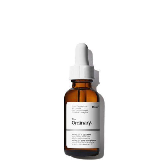 The Ordinary Retinol 1% in Squalane, High-Strength Retinol Serum for Anti-Aging and Skin Smoothing, 1 Fl Oz