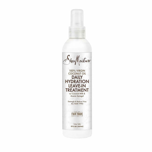 Shea Moisture 100 Percent Virgin Coconut Oil Leave-In Treatment, 8 Ounce