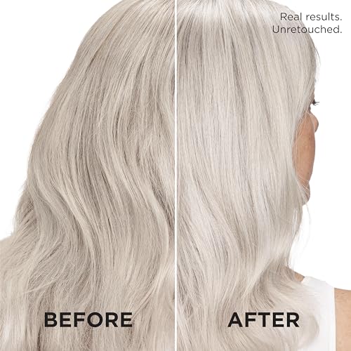 L'Oreal Paris EverPure Silver Care Sulfate Free Shampoo and Conditioner Set, Nourishing Vegan Formula with Peptides for Brightening Gray Hair, 1 Kit