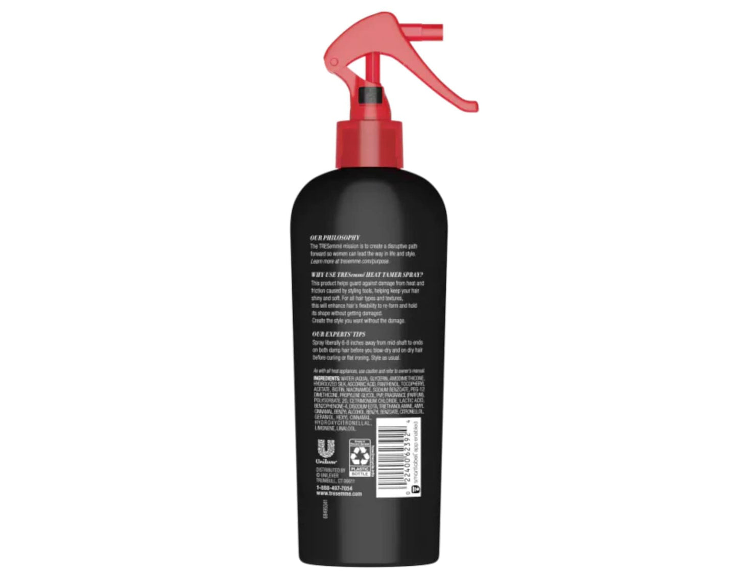 TRESemmé Heat Tamer Spray – Professional Heat Protection Up to 450°F, 8 fl oz