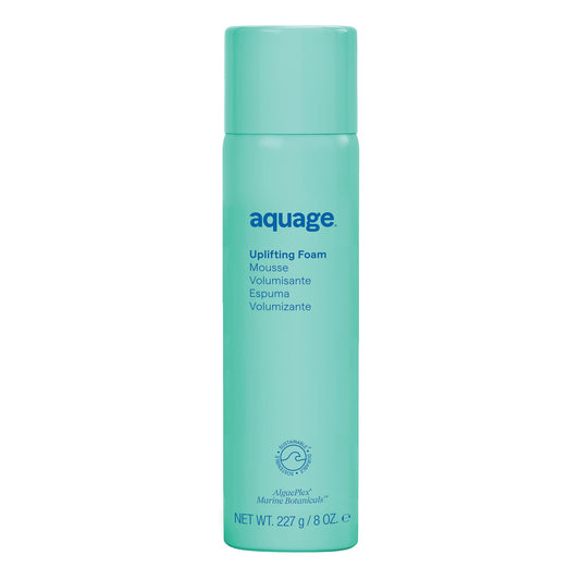 AQUAGE Uplifting Foam Weightless Volume Building Styling Mousse, Styling Foam, Can Use on Wet or Dry Hair, 8 oz