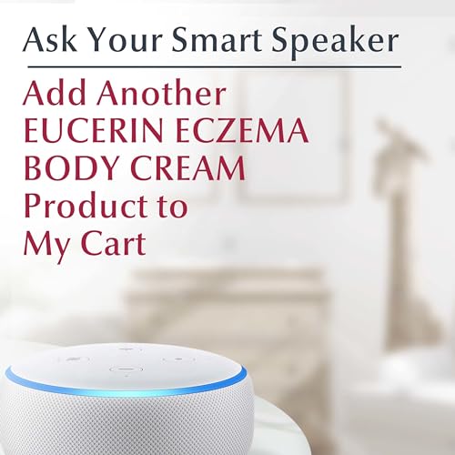 Eucerin Eczema Relief Cream, Full Body Lotion, Moisturizing Eczema Cream with Colloidal Oatmeal (Skin Protectant) and Ceramide 3, 8 Oz Tube