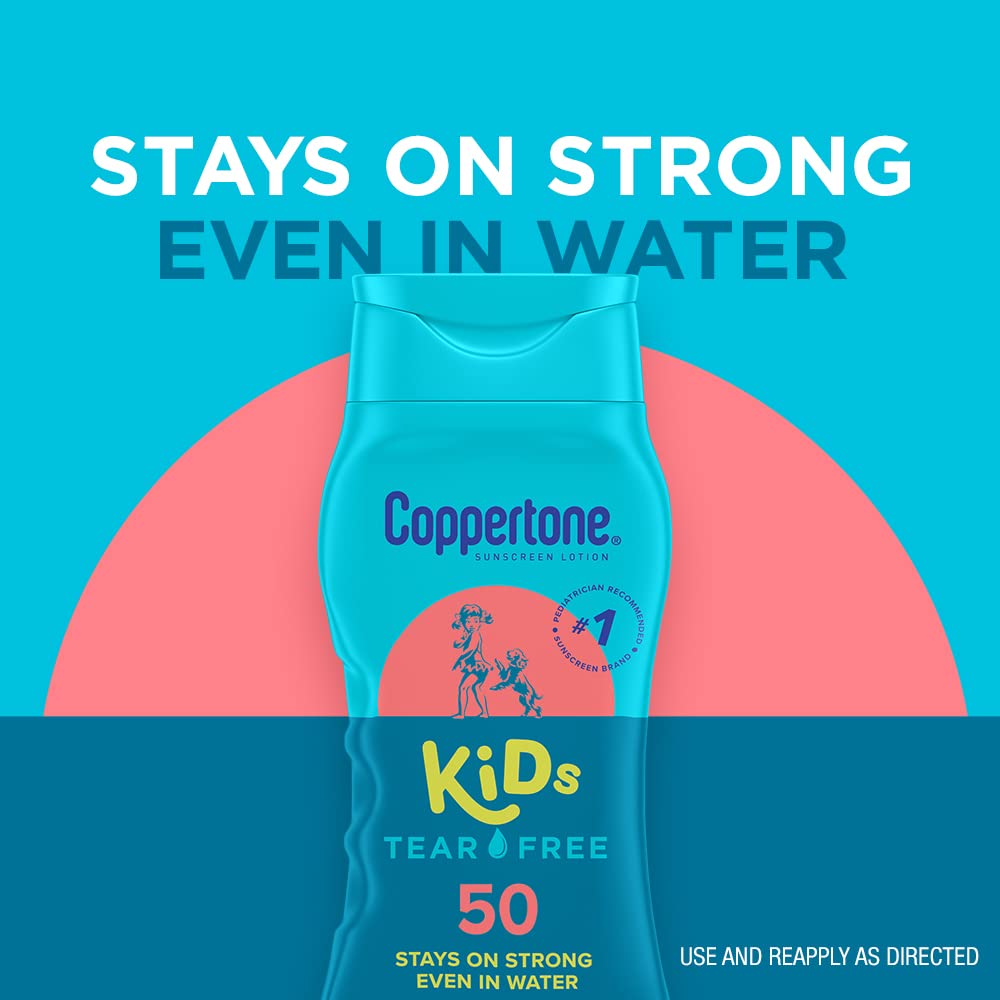 Coppertone Kids SPF 50 Tear Free Lotion (8 Fluid Ounce)