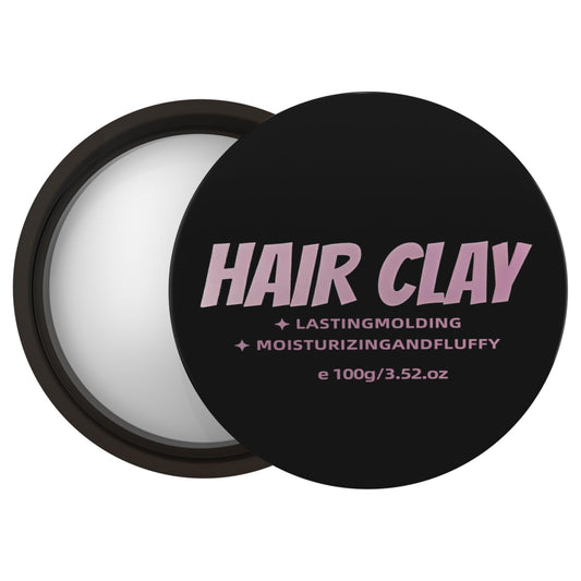 Mlivrom Men’s Hair Clay Matte Pomade, Super Hold Long Lasting Style, Shine And Moisturising, Matte Finish Pomade for All Hair Types