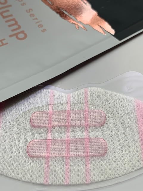 RittZi HyaluPlump Lips 2-Step Lip Care System – 800 Self-Dissolving Microneedles with Hyaluronic Acid, Niacinamide & Peptides for Plumper Lips