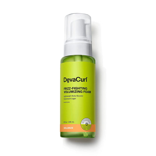 DevaCurl Frizz-Fighting Volumizing Foam Lightweight Body Booster, Superfruits, 8 fl. oz.