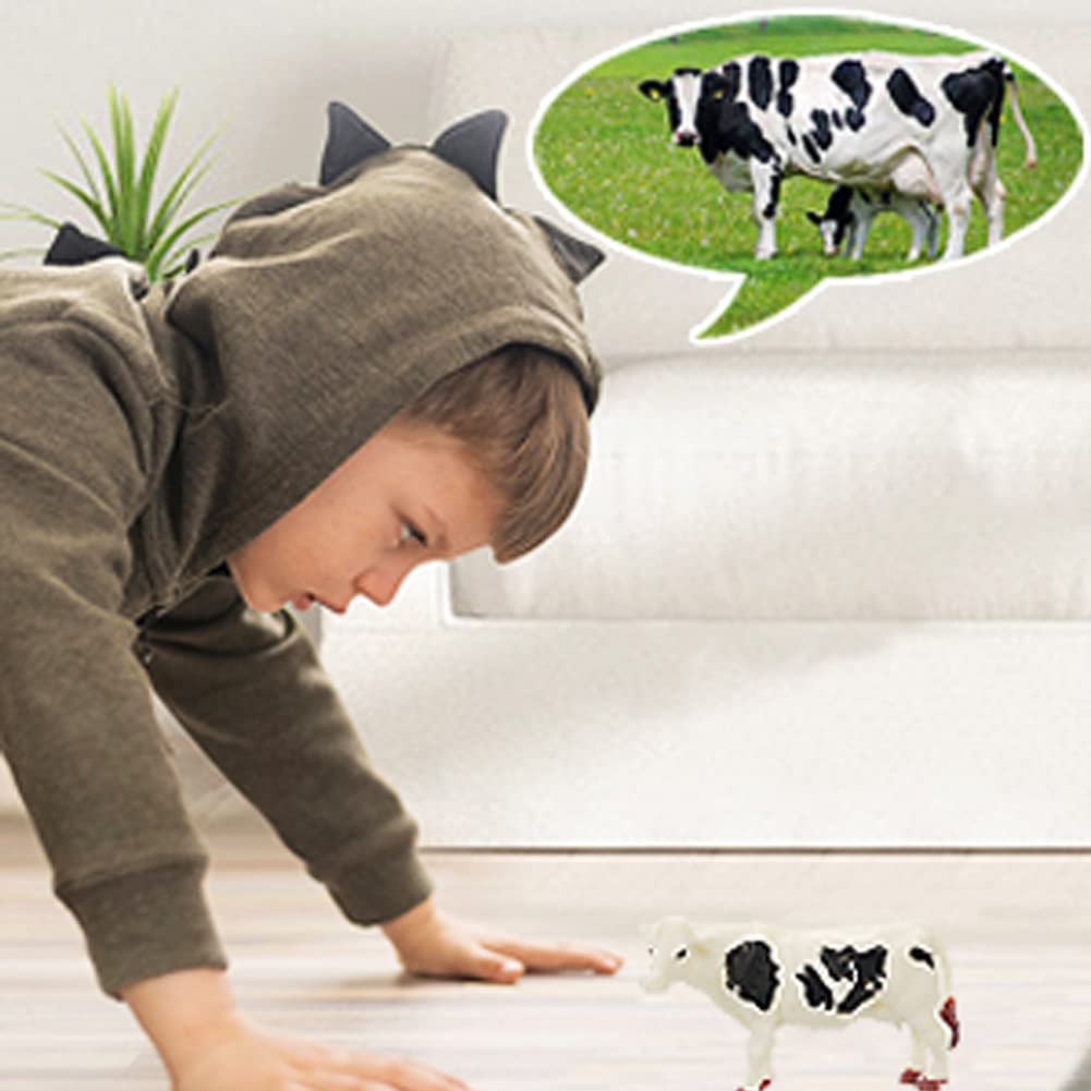 15-Piece Mini Farm Animal Figurines Set – Realistic Plastic Toys for Learning, Play, Cake Toppers, Party Supplies, Easter & Birthday