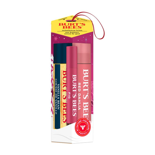 BURTS BEES Mistletoe Kiss Red Holiday Gift Kit, 1 EA