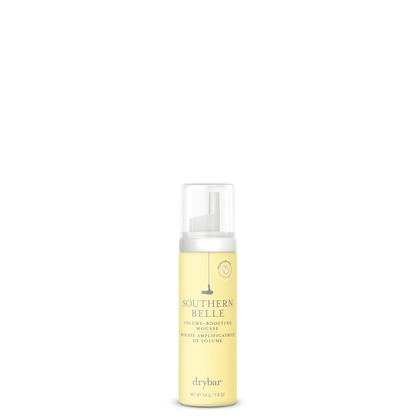 Drybar Southern Belle Volume-Boosting Mousse Travel Size | Adds Body & Shine, Smooths Hair, Prevents Frizz & Damage for Lasting Style