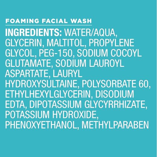 Curel Foaming Daily Face Wash for Sensitive Skin – Hydrating, pH-Balanced, Fragrance-Free Cleanser for Dry Skin, 5 oz