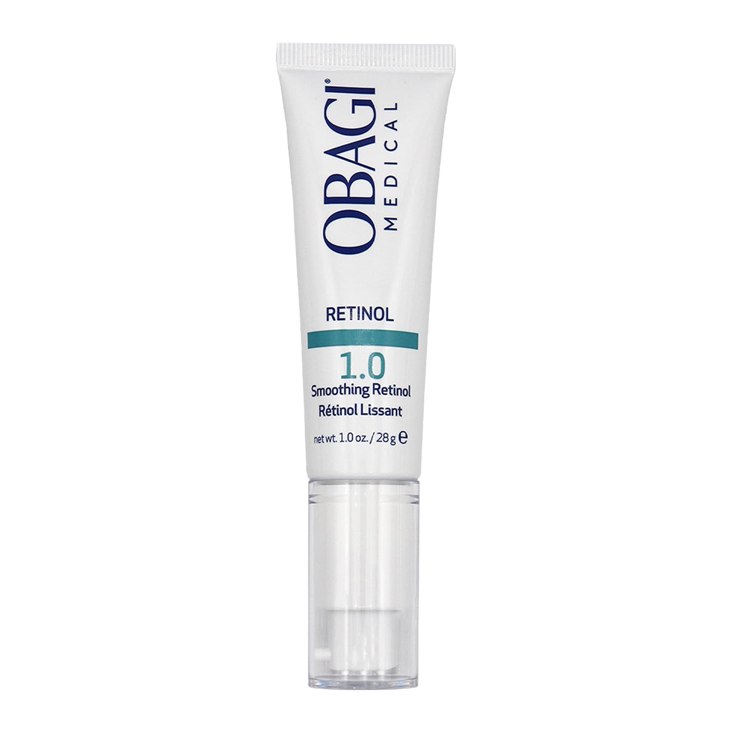 Obagi Medical Retinol 1.0 Cream, High Strength Retinol for Fine Lines, Wrinkles & Smoother Skin, Minimal Irritation, 1 oz