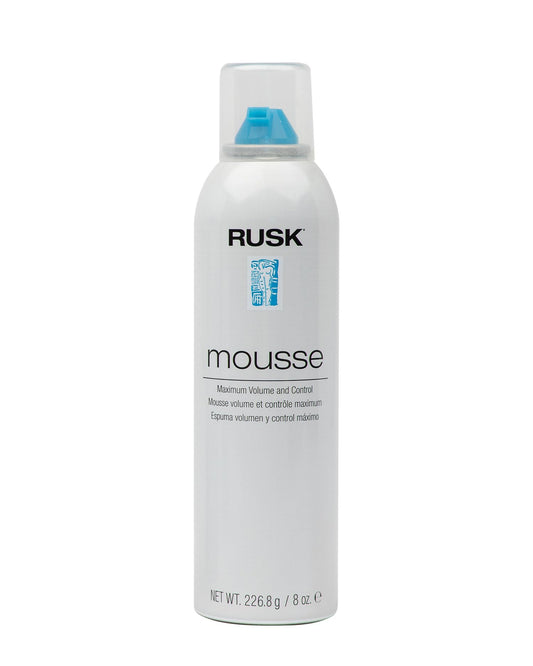 RUSK Designer Collection Mousse Maximum Volume and Control, Firm-Holding Styling Mousse, 8.8 oz