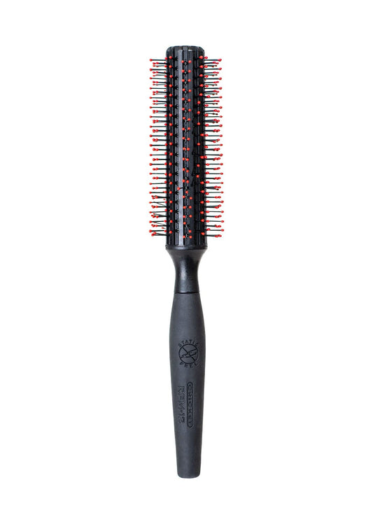 Cricket Static Free RPM 12 Row Round Hair Brush - Curling, Blow Drying, Detangling and Styling Wet or Dry, Suitable for All Hair Types