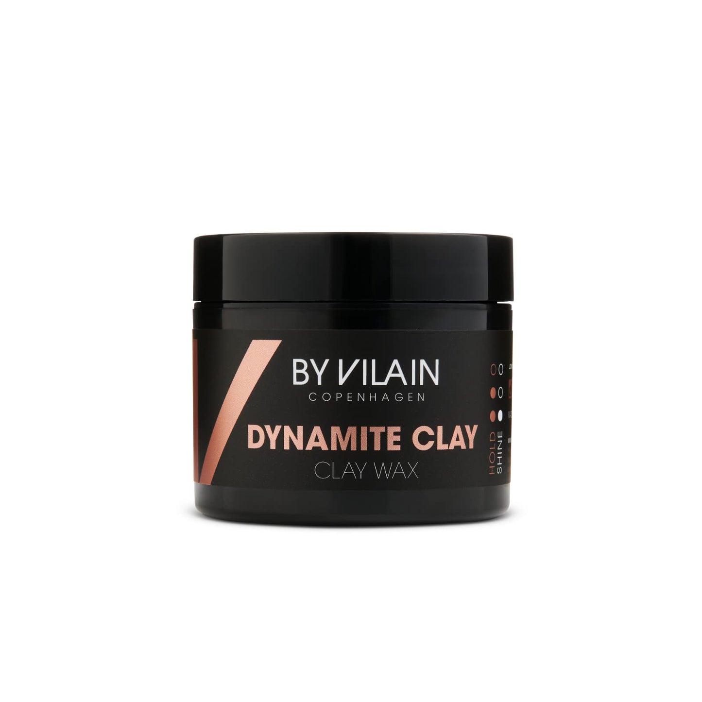 By Vilain Dynamite Clay - Super Strong Hold Matte Hair Wax for Men - Professional Styling Clay for Texture, Fullness & Easy Sculpting, 65ml