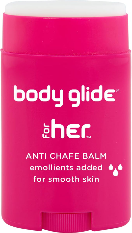 Body Glide For Her Anti-Chafe Balm, 1.5oz – Emollient Stick for Sensitive Skin, Prevents Chafing on Chest, Bra, Thighs, Arms & More