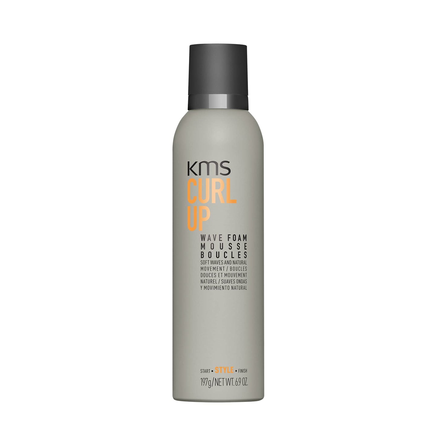 KMS CURLUP Curl Defining Wave Foam Mousse, 6.9 Oz