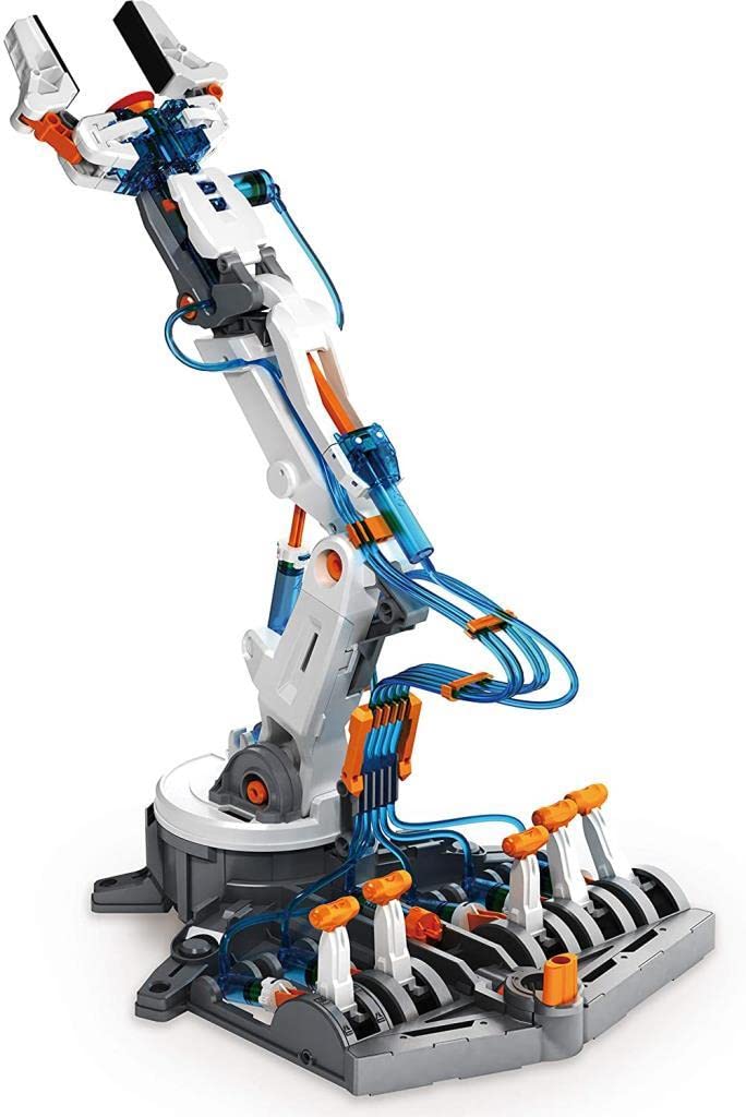 Teach Tech “Hydrobot Arm Kit”, Hydraulic Kit, STEM Building Toy for Kids 12+