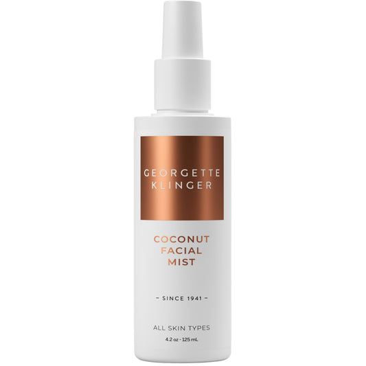 Georgette Klinger Coconut Facial Mist – Hydrating Makeup Setting Spray, Moisturizes & Protects Skin for Dewy, Plump Finish, 4.2 oz
