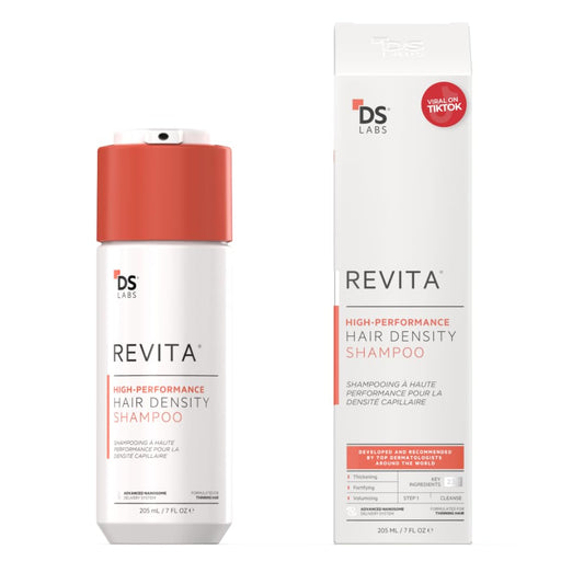 DS Labs Revita Shampoo 205mL – Thickening & Volumizing Cleanse for Fuller-Looking Hair, Lightweight Hydration, Sulfate-Free, Color Safe, Unisex