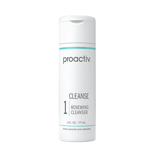 Proactiv Acne Cleanser with Benzoyl Peroxide & Hyaluronic Acid - Daily Exfoliating Face Wash & Acne Treatment, 90-Day Supply, 6 oz