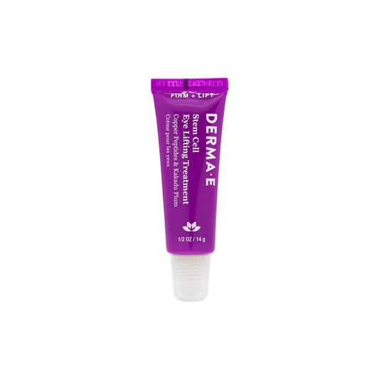 Derma E Stem Cell Lifting Eye Cream – Firming & Tightening for Under Eye & Upper Eyelid, Hydrating & Revitalizing, 0.5 oz