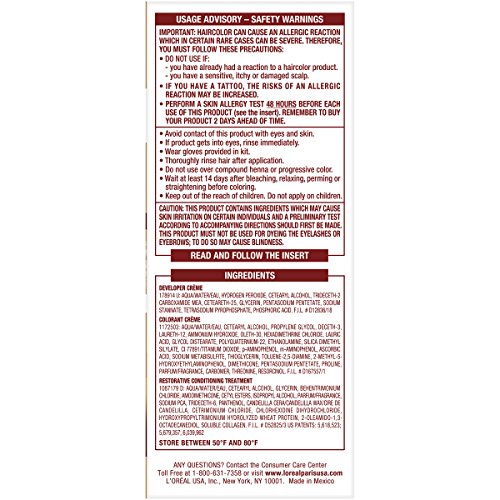 L'Oreal Paris Age Perfect Permanent Hair Color, 9N Light Natural Blonde, 1 kit