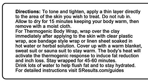 Spa Clay (Sea Clay) Slimming Body Wrap Formula - 1 gallon