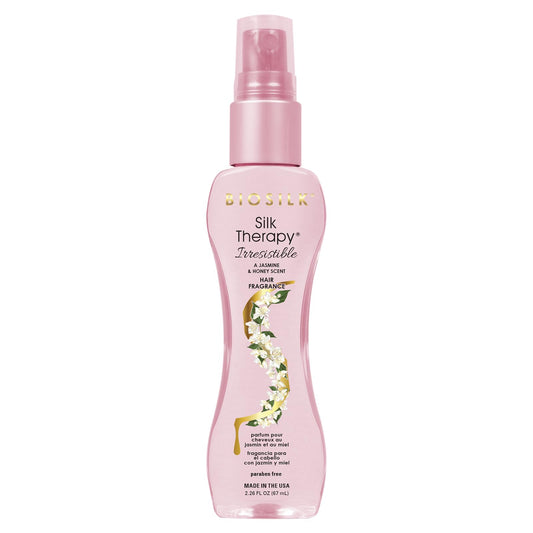 BioSilk Irresistible Collection Silk Therapy Hair Fragrance 2.26oz. Jasmine & Honey Scent, 2.26 ounces