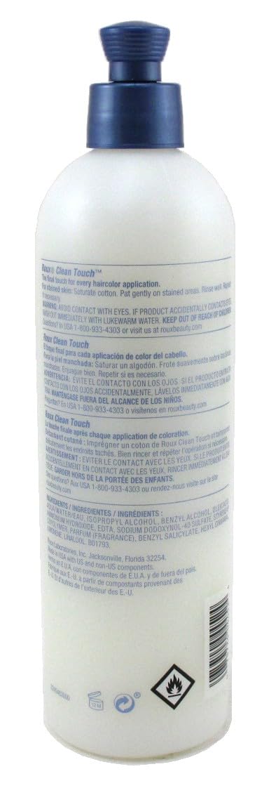 Roux Clean Touch Hair Color Stain Remover, 11.8 oz (Pack of 6)