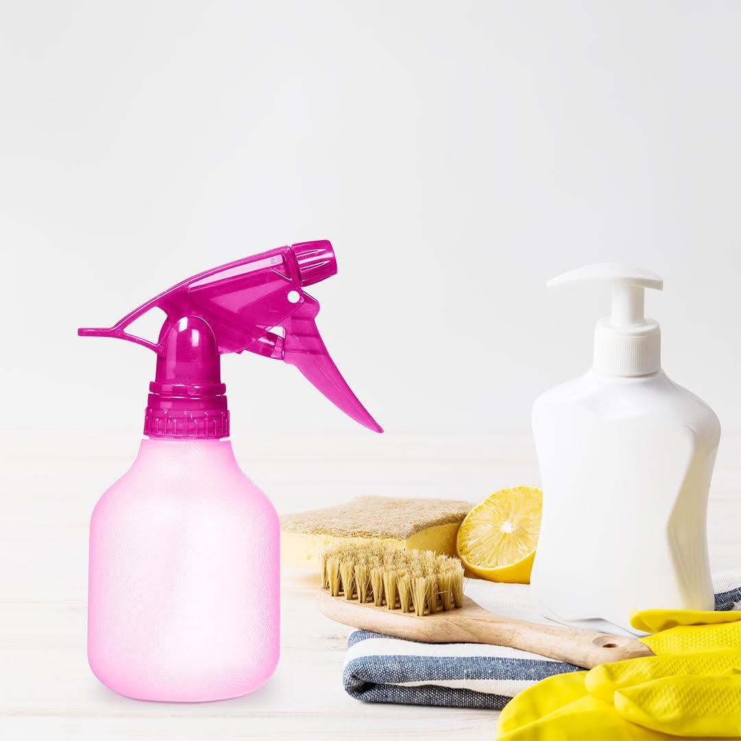 Rayson Refillable Fine Mist Spray Bottle – Trigger Sprayer for Hair Styling, Plant Watering & Pet Care – 1 Pack, Pink