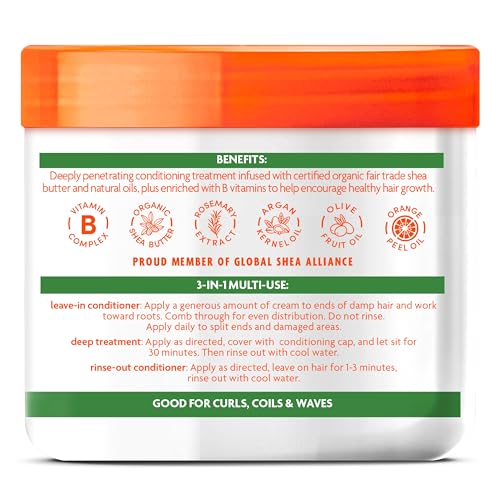 Cantu Leave-In Conditioning Repair Cream with Argan Oil, 16 oz