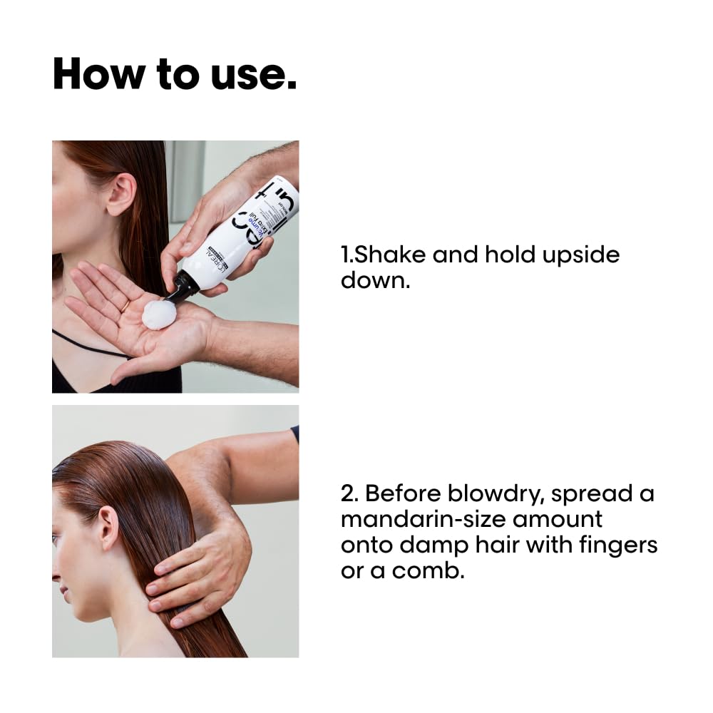 L'Oréal Professionnel Paris Full Volume Extra - Styling Mousse For All Hair Types, Provides Strong Hold