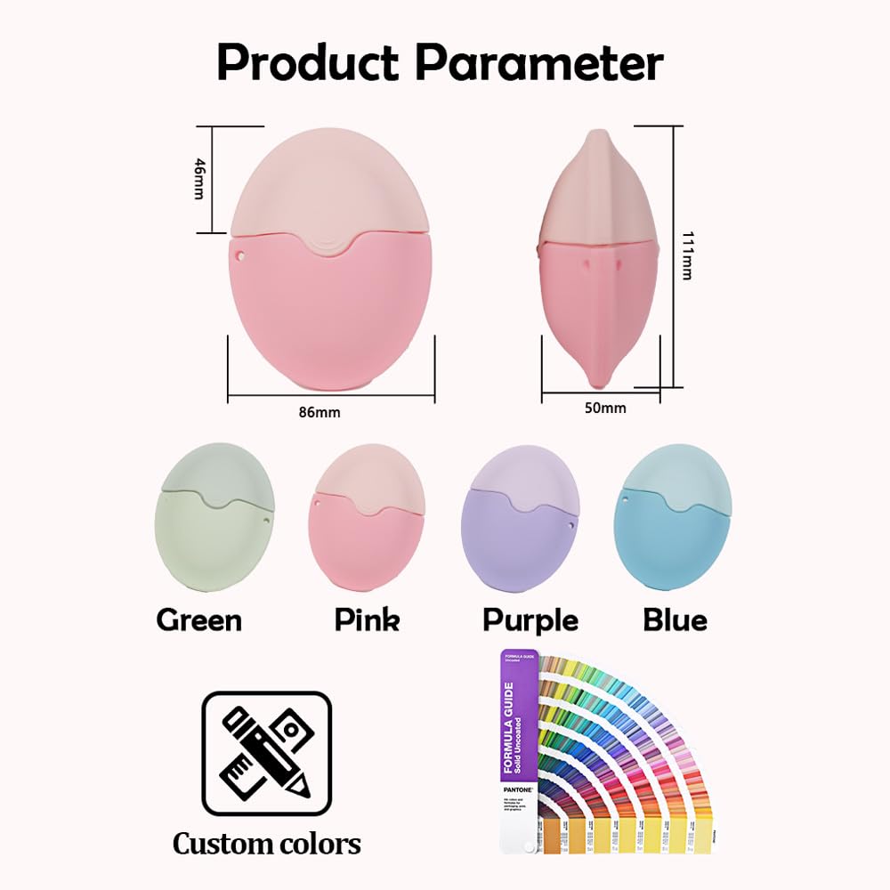 Portable Sunscreen Applicator Brush Set for Adults & Kids – Refillable Roller & Sponge with Protective Caps for Easy Sunblock Application