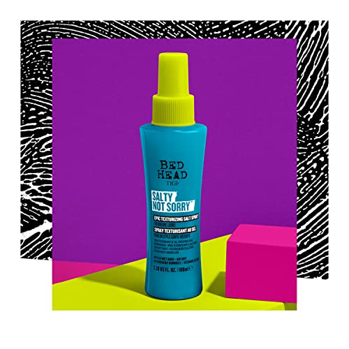 TIGI Bed Head Salty Not Sorry texturizing Salt Spray for Natural Undone Hairstyles 3.38 fl oz