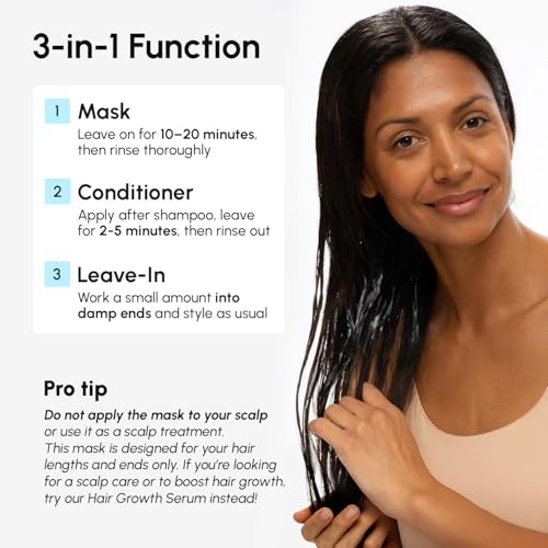 MAREE Deep Conditioning Hair Mask for Damaged, Dry, Curly Hair – Keratin Repair, Hydrating, Growth & Color Refresh Treatment