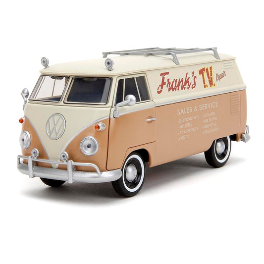 Transformers Rise of The Beast 1:24 Volkswagen Bus Wheeljack w/Robot On Chassis Die-Cast Car, Toys for Kids and Adults