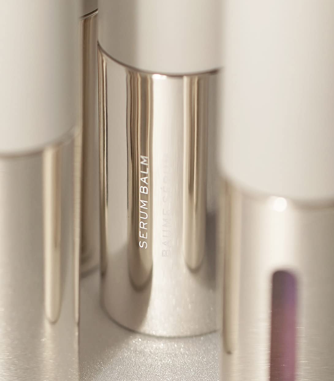 MAKE Beauty Serum Balm Lip Oil – Vegan Hydrating Gloss with Plumping Effect, Softens & Smooths Lips, Shiny Lip Treatment – Halo Moon