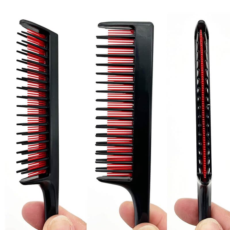 LLTGMV Triple Teasing Comb for Women Hair Combs for Fine Hair Styling Sectioning 8.27 IN