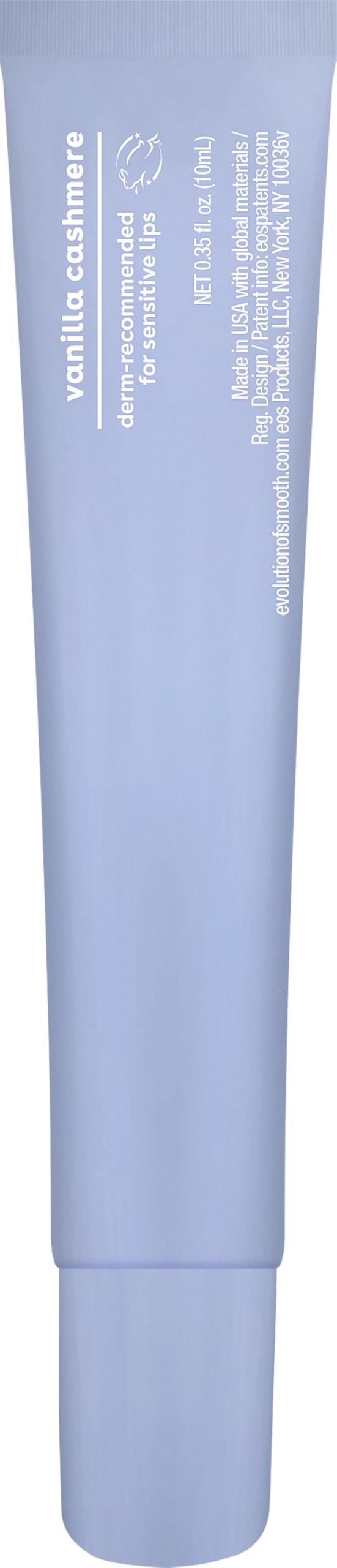 eos Cashmere Lip Butter, Vanilla Cashmere, eos Lip Butter with Plumping Peptides For Smooth Lips, 0.35 fl oz