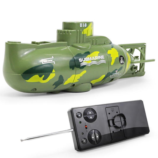 KALASU Military RC Submarine Toy for Kids – High Simulation, Dive, Float & 360° Rotation, 6-Channel Remote, Perfect Gift