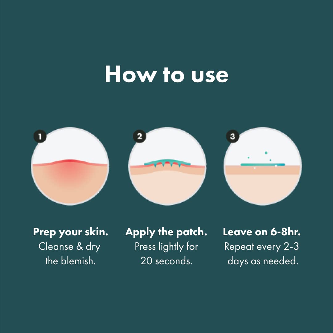 Hero Cosmetics Mighty Patch Micropoint Large – Hydrocolloid Acne Patches for Face, Early Zits & Hidden Pimples, 8 Count, 395 Micropoints