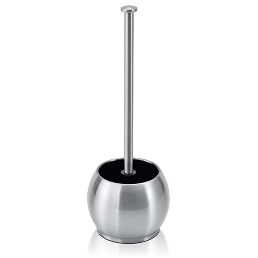 ToiletTree Stainless Steel Toilet Plunger – Heavy Duty with Holder for Bathroom & Cleaning Essentials – 6.5"x6.5"x18.5"