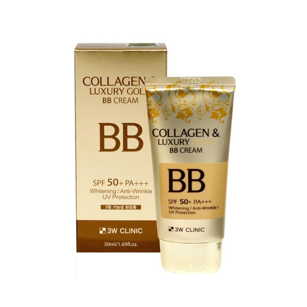 123 UBuy Shop_Korea Collagen & Luxury Gold BB Cream SPF50+/PA+++ Say goodbye to blemishes and uneven skin tone - 1.69Oz