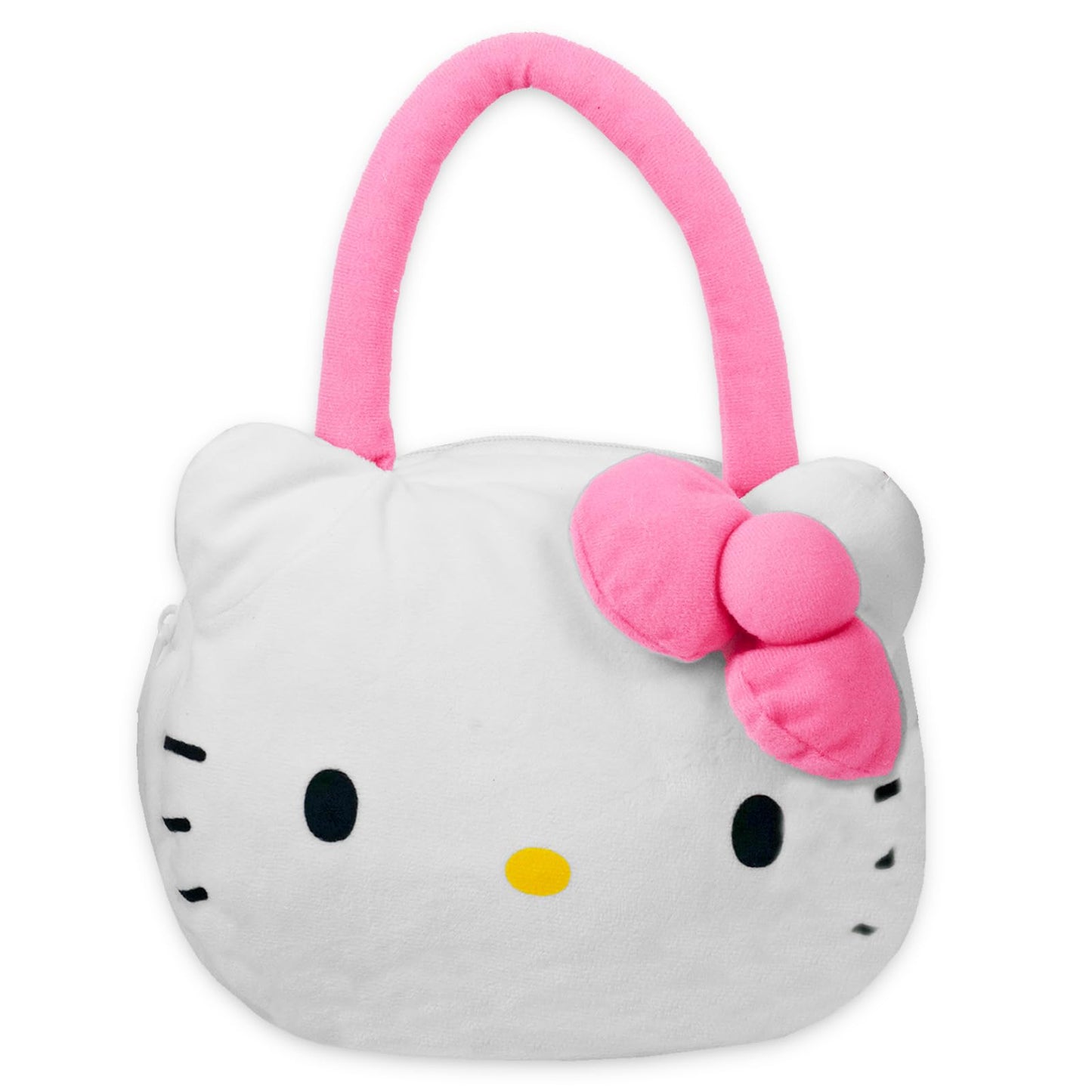 Hello Kitty Plush Purse for Girls Set - Bundle with Hello Kitty Plushie with Straps Plus Hello Kitty Tattoos and More | Hello Kitty Purse for Girls
