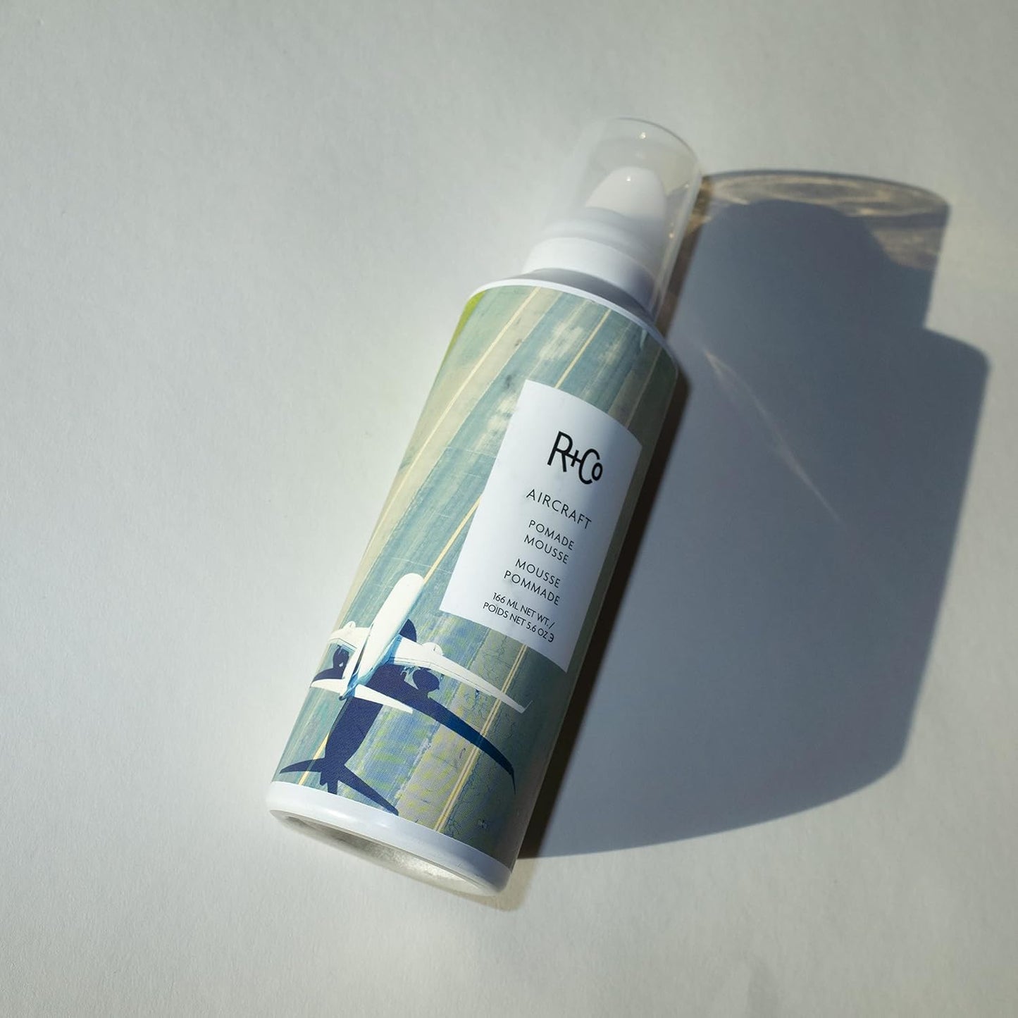 R+Co AIRCRAFT Pomade Mousse 166 ml / 5.6 oz