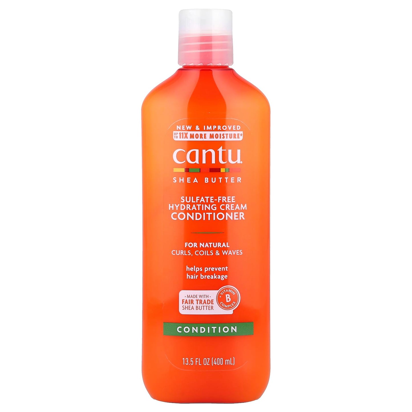 Cantu Hydrating Cream Conditioner with Shea Butter for Natural Hair, 13.5 fl oz