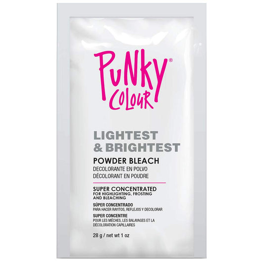 Punky Colour Powder Bleach packaging on a white background