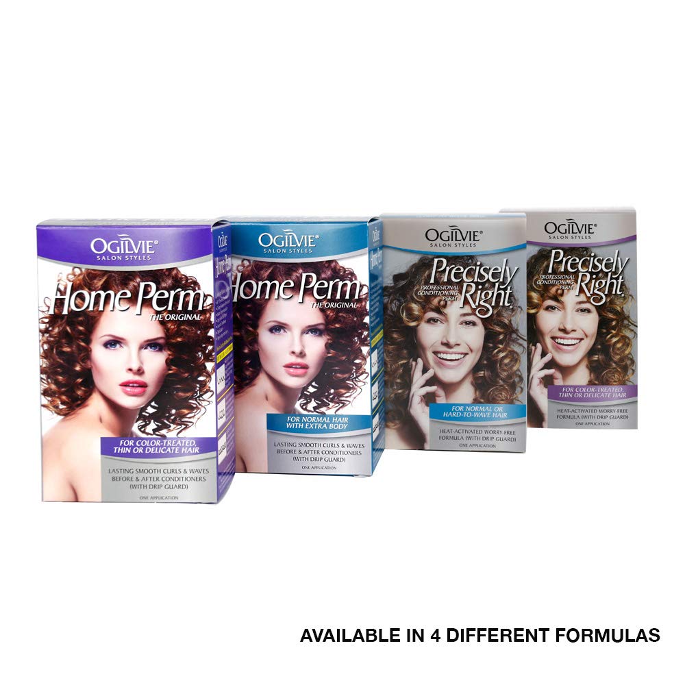 Ogilvie Salon Styles Home Perm The Original - For Color Treated, Thin, or Delicate Hair - 1 Application