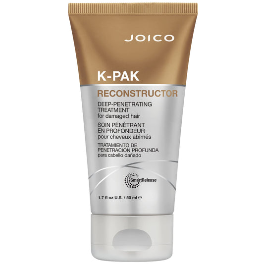 Joico K-PAK Reconstructor Deep-Penetrating Treatment | Repairs & Strengthens Damaged Hair | Restores Elasticity with Keratin & Arginine | 1.7 Fl Oz