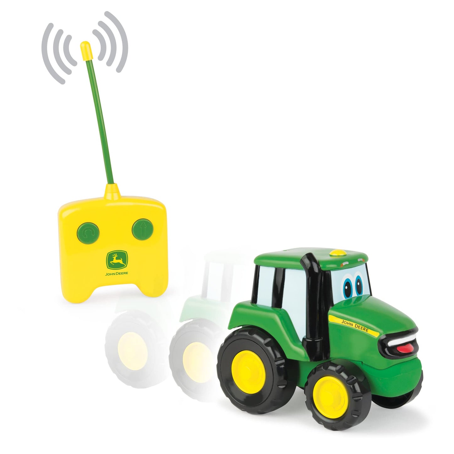 Tomy John Deere Remote Control Johnny Tractor Toy, Green
